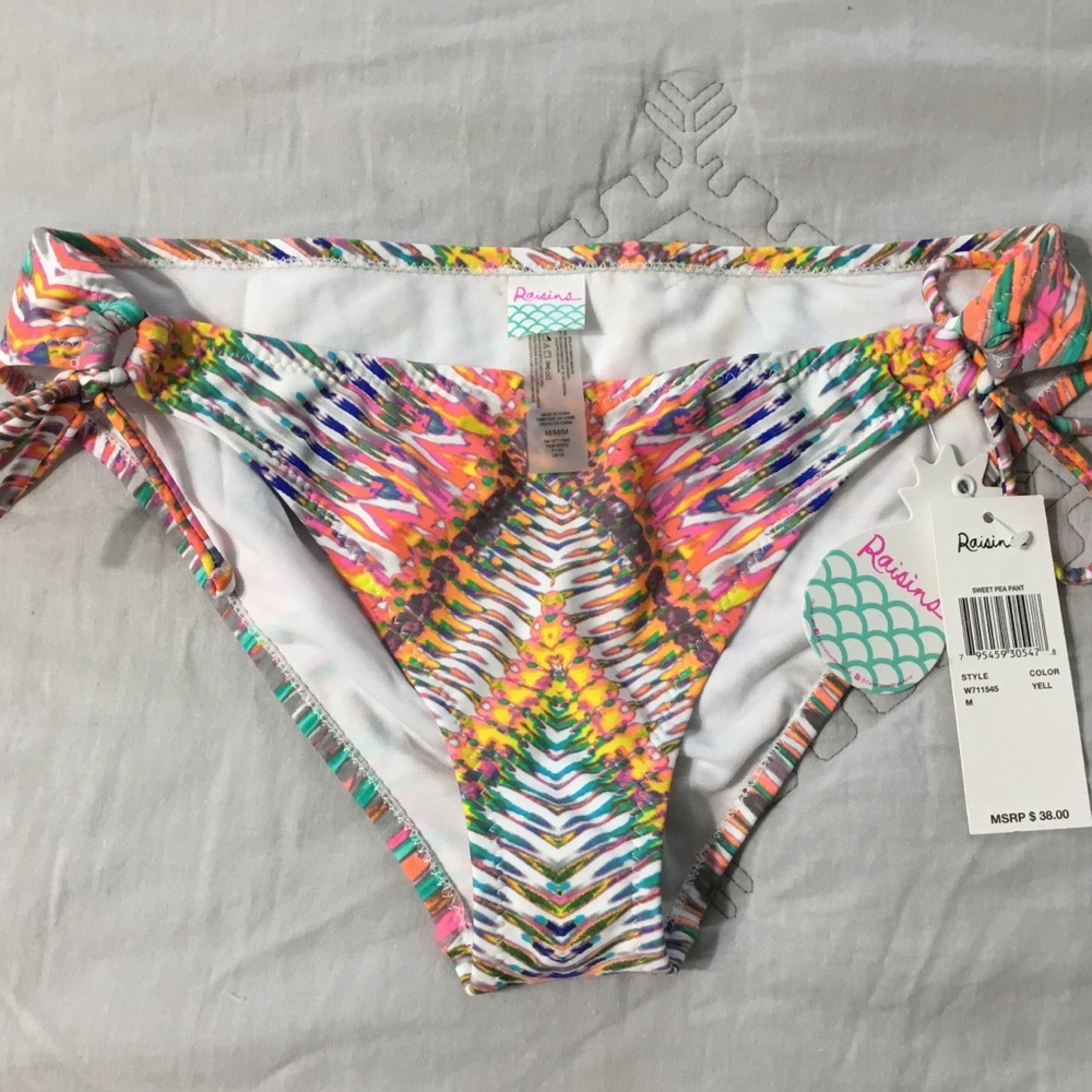 Raisins “Sweet Pea” Bikini Bottoms M